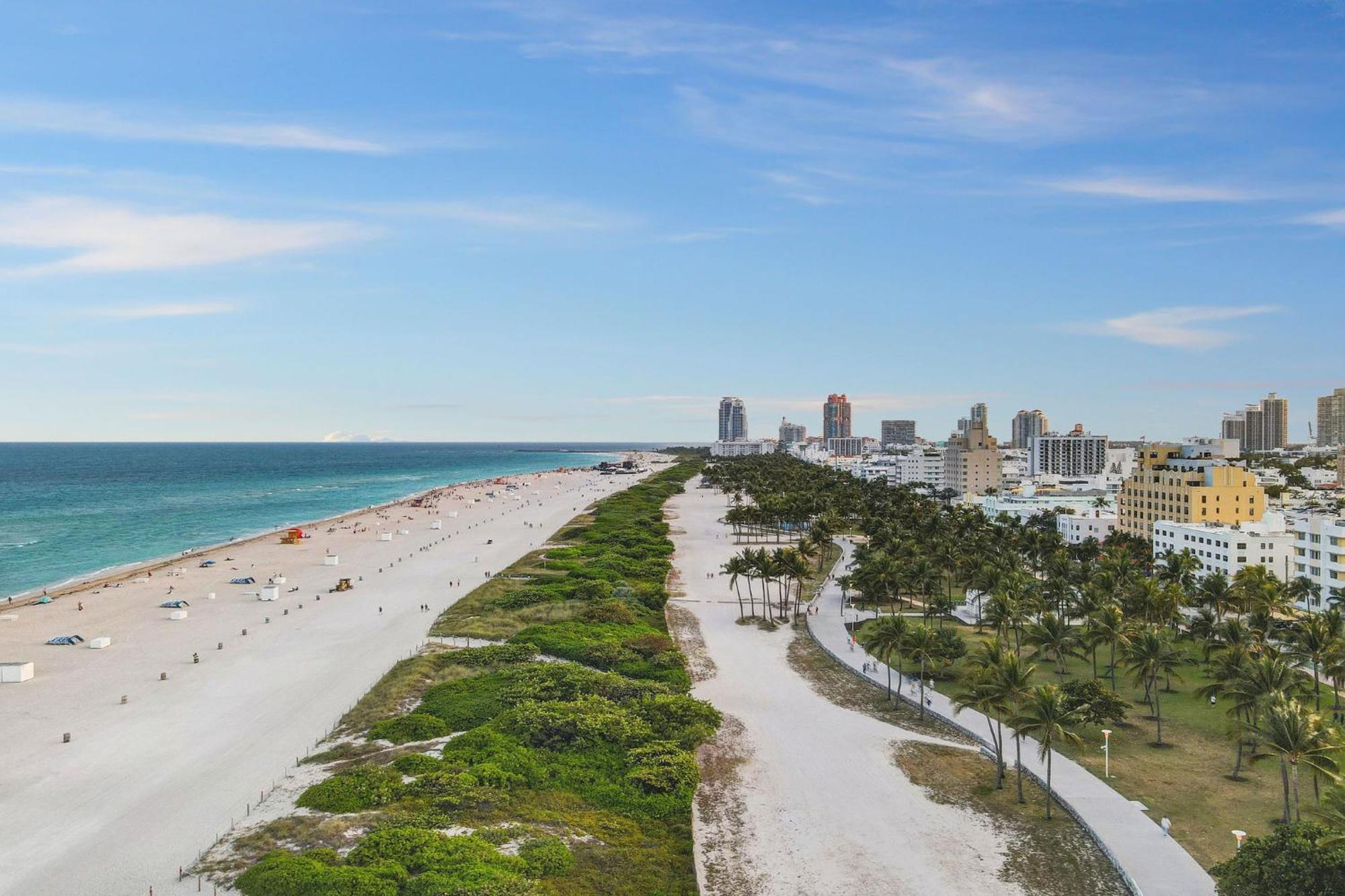 Beachy 1 B/R, W/2 Queen Beds, On Ocean Drive Beach Miami Beach Exterior photo