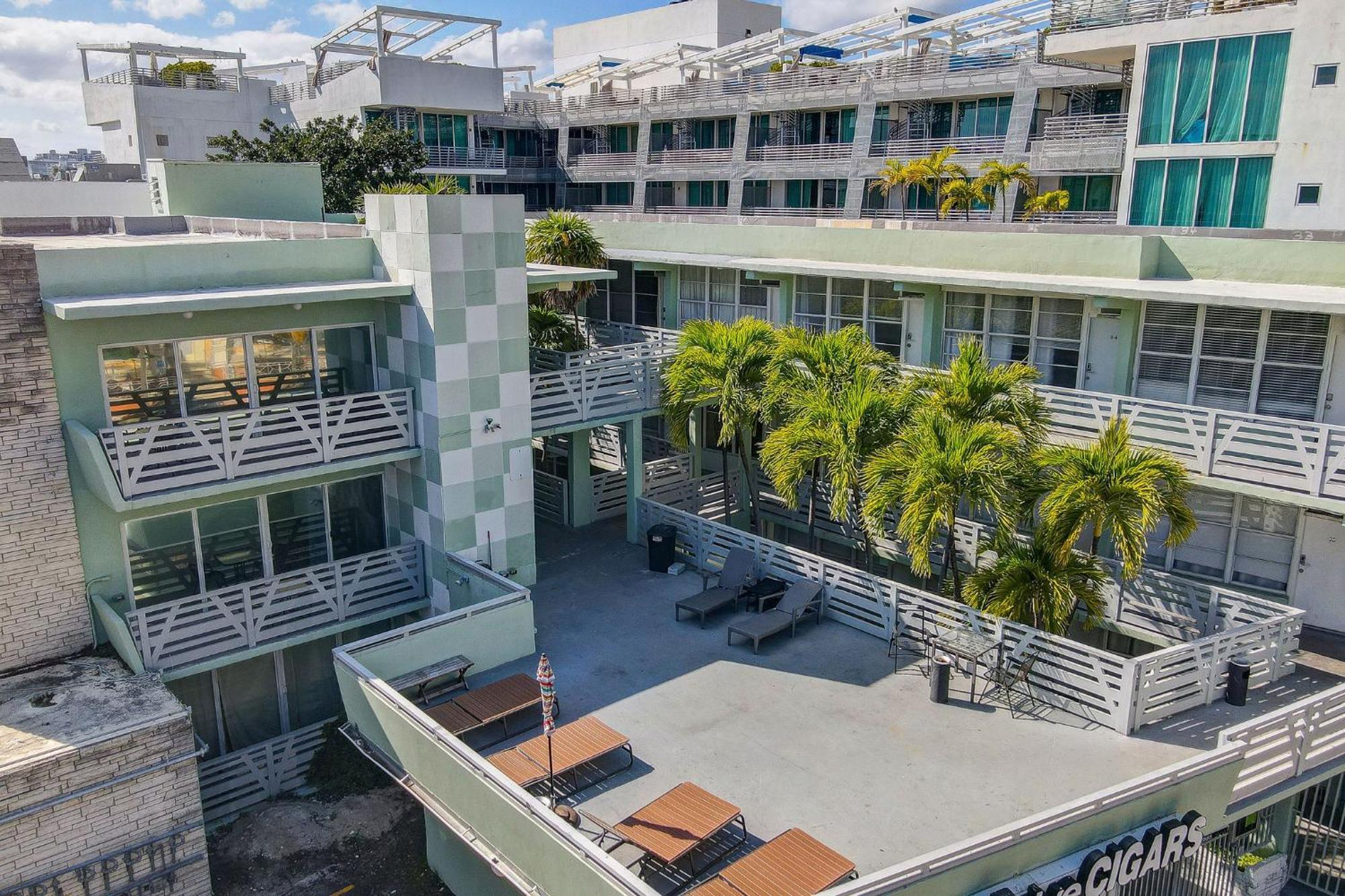 Beachy 1 B/R, W/2 Queen Beds, On Ocean Drive Beach Miami Beach Exterior photo